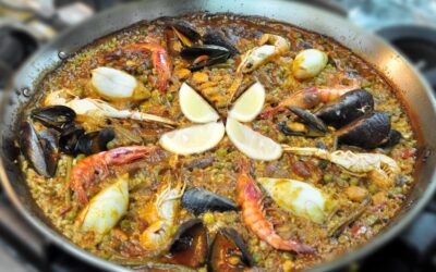 Paella de marisco