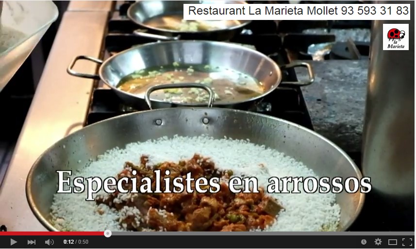 Especialistas en arroces, como se hace una paella, haz clic