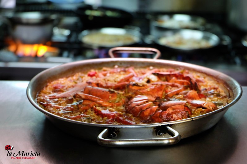 Restaurante La Marieta, Mollet del Vallès,Barcelona, tel. 93 593 31 83, menú especial sábados 23€ todo incluido