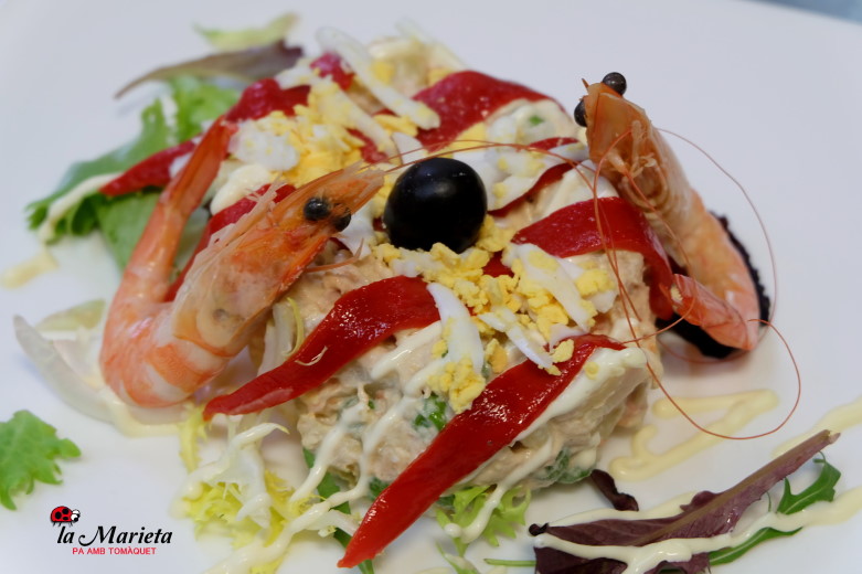 Restaurante La Marieta, Mollet del Vallès,Barcelona, tel. 93 593 31 83, menú especial sábados 23€ todo incluido